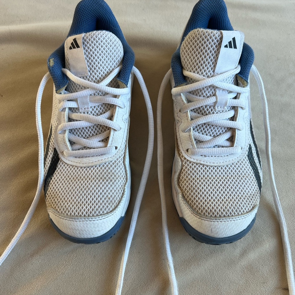 adidas Blue and White Sneakers
